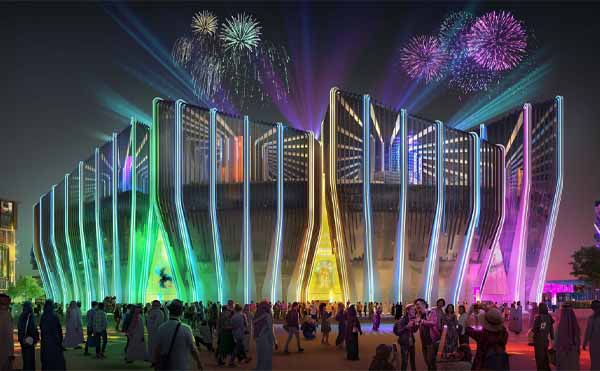 پرده برداری از طراحی یک سالن بازی و مسابقات ورزش های رایانه ای در عربستان سعودیpopulous reveals design for a new gaming and esports arena in saudi arabia